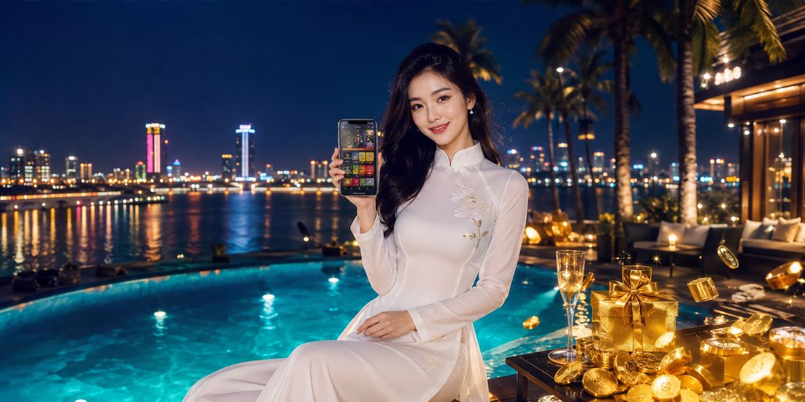 Người dùng Sài Gòn mở ứng dụng casino miso88 trên điện thoại trong quán cà phê